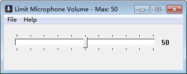 Limit Microphone Volume(限制麦克风音量工具) v0.1